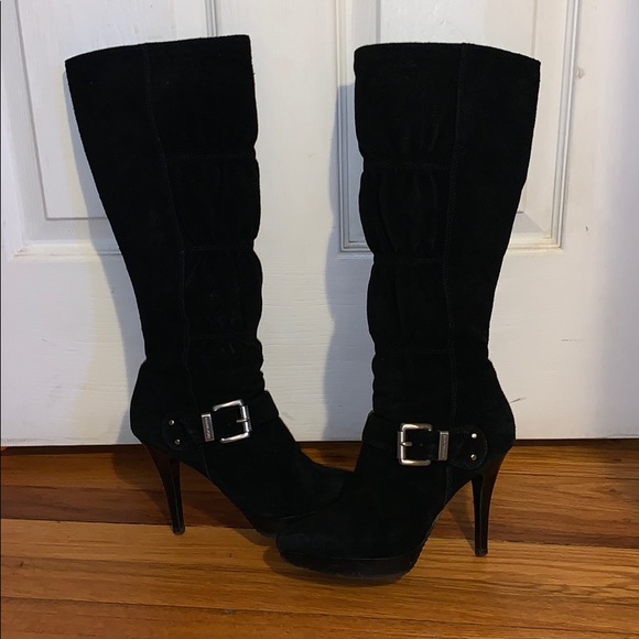 Michael Kors suede boots - Picture 1 of 2